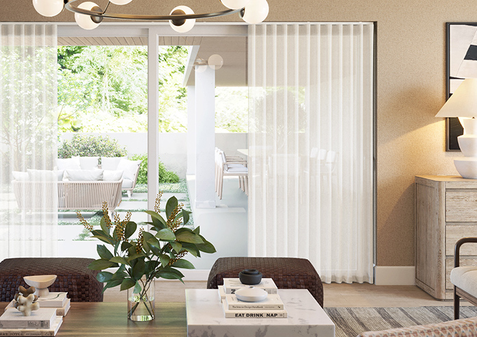 Tanami Voile, Glacier Grey - Made to Measure Curtains - Image 3